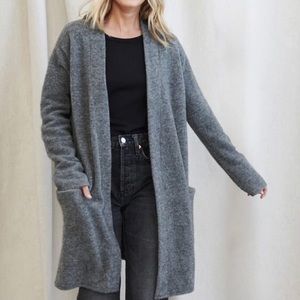 NWT Jenni Kayne Gray Sweater Coat